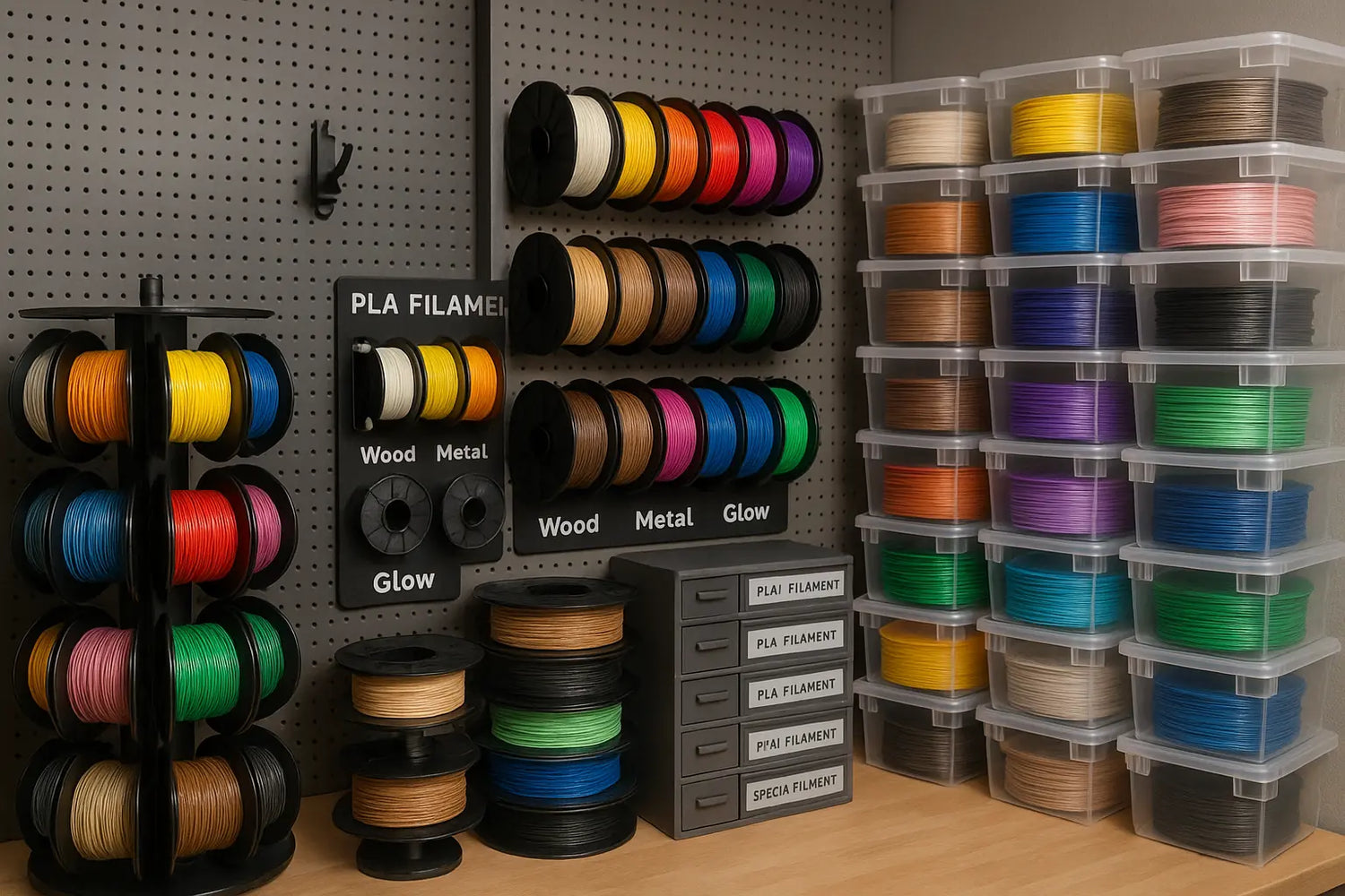 Ultimate-Guide-to-PLA-Filament-Colors-300-Options-Explained Forgely