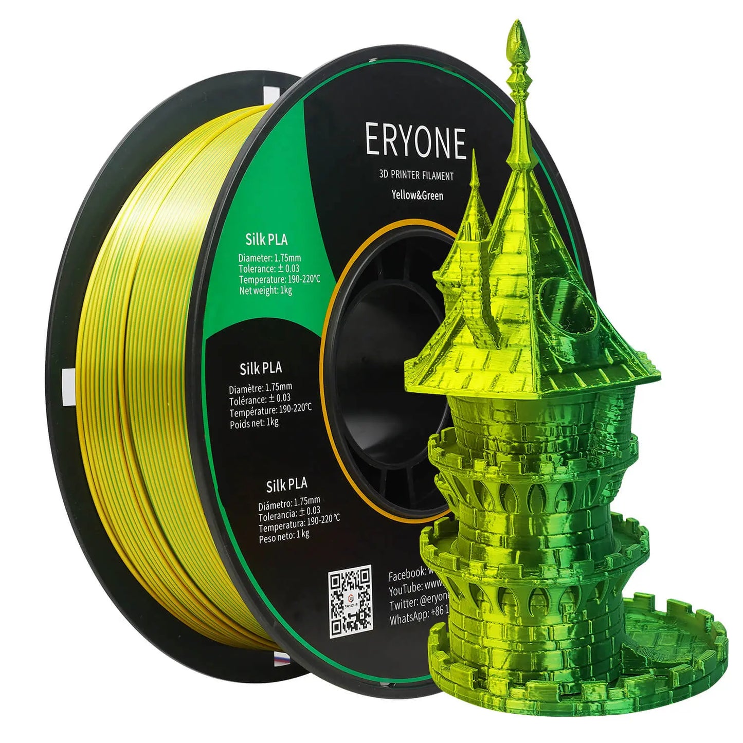 Dual-Color PLA Filament
