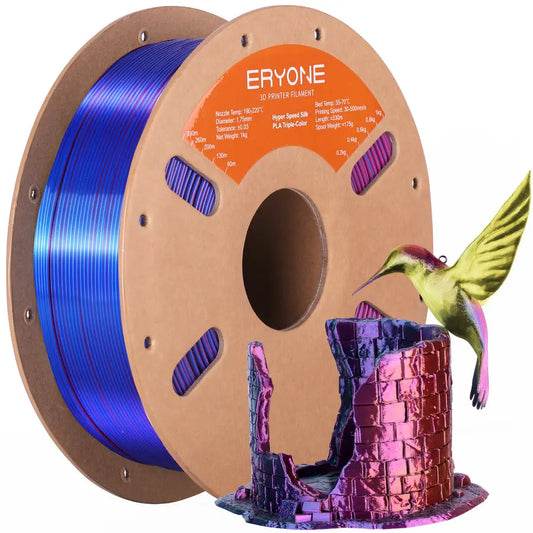 High Speed Triple-Color Silk PLA