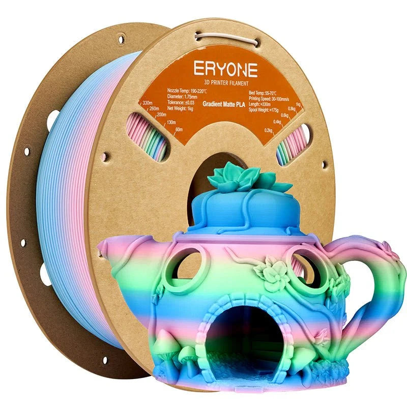 ERYONE 1kg/2.2lbs CLASSICAL RAINBOW PLA Eryone