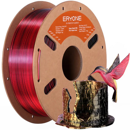 High Speed Triple-Color Silk PLA