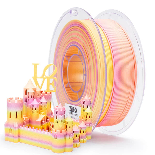ZIRO Gradient Matte PLA Filament 1.75mm