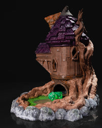 3D Printed Wizard Dice Tower - Mystical Fantasy Sculpture