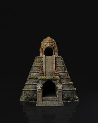 3D Printed Ancient Temple Dice Tower - Enhance Your Gaming Realm