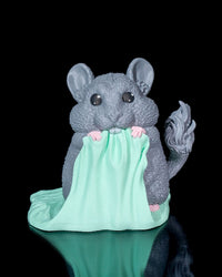 Cute Chinchilla Decor | 3D Printed Adorable Sculpture