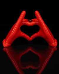 3D Printed Love Heart Hands | Valentine's Decor