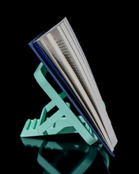 Adjustable 3D Printed Book Stand - Custom Color Options, Perfect for Readers and Chefs