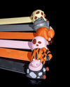 3D Printed Cute Animal Tail Bookmarks - Giraffe, Pig, Fox, Tiger, Cow, Rhino Set in Custom Colors