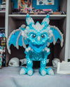 Blizzard the Frost Dragon - Articulated 3D Print