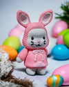 Adorable Crochet Bunny | 3D Printed | Custom Color Options