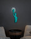 Elegant Statue of Liberty Wall Light - 27 cm 3D Printed Home Decor