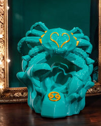 Cancer Zodiac Statue - 3D Printed Astrological Decor | High-Quality 15 cm Plastic Figurine