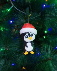 Adorable 3D Printed Penguin Ornament – 10 cm Flipper Figure in High-Quality Plastic