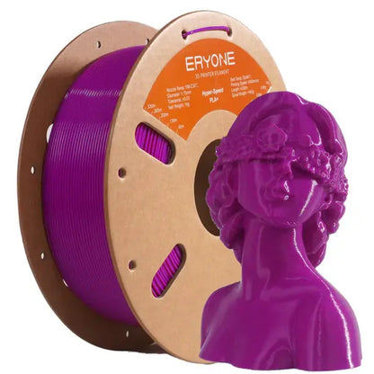 ERYONE High speed PLA 3D Printer Filament 1.75mm, Dimensional Accuracy +/- 0.05 mm 1kg (2.2LBS)/Spool